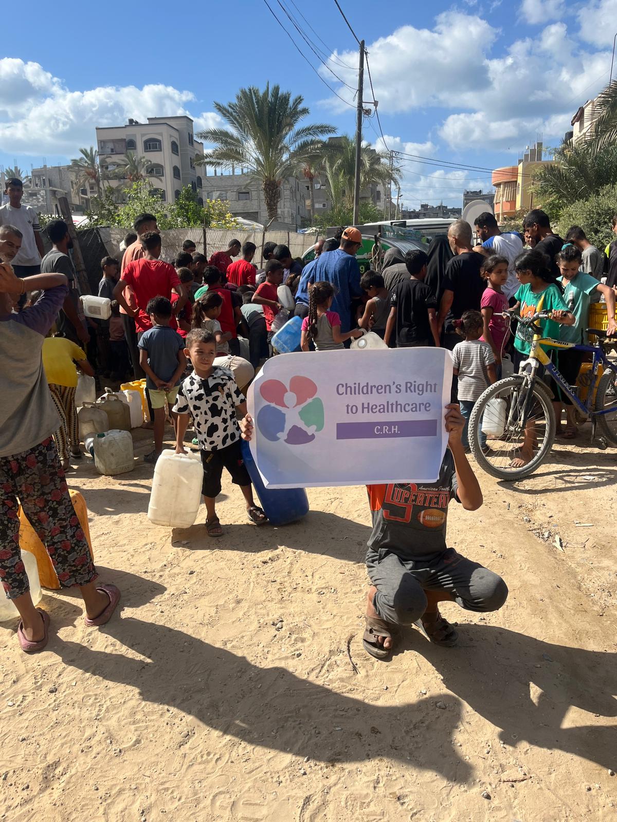 1000 familles de Gaza nourries pendant 1 mois